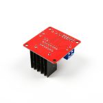 L298N Voltaj Regulatörlü Çift Motor Sürücü Kartı (Kırmızı PCB) - Görsel 5