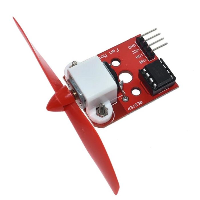 L9110 Fan Modülü Yangın Söndürme Robotu (Arduino ile Uyumlu) - Görsel 1