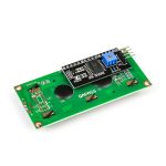LCD1602 IIC/I2C Haberleşmeli 16x2 LCD Ekran (Mavi Arka Işıklı) - Görsel 6