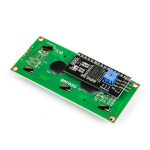 LCD1602 IIC/I2C Haberleşmeli 16x2 LCD Ekran (Mavi Arka Işıklı) - Görsel 7