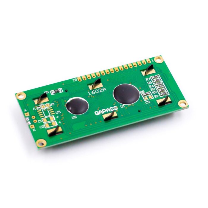 LCD1602 16x2 LCD Ekran (Sarı Mavi Arka Işıklı) - Görsel 2