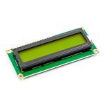 LCD1602 2x16 LCD Ekran (Sarı Yeşil Arka Işıklı)