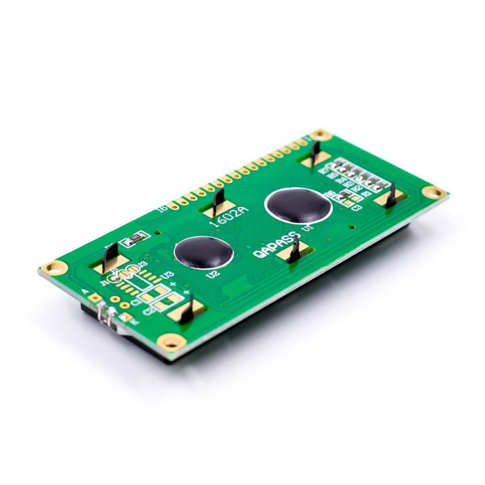 LCD1602 2x16 LCD Ekran (Sarı Yeşil Arka Işıklı) - Görsel 5