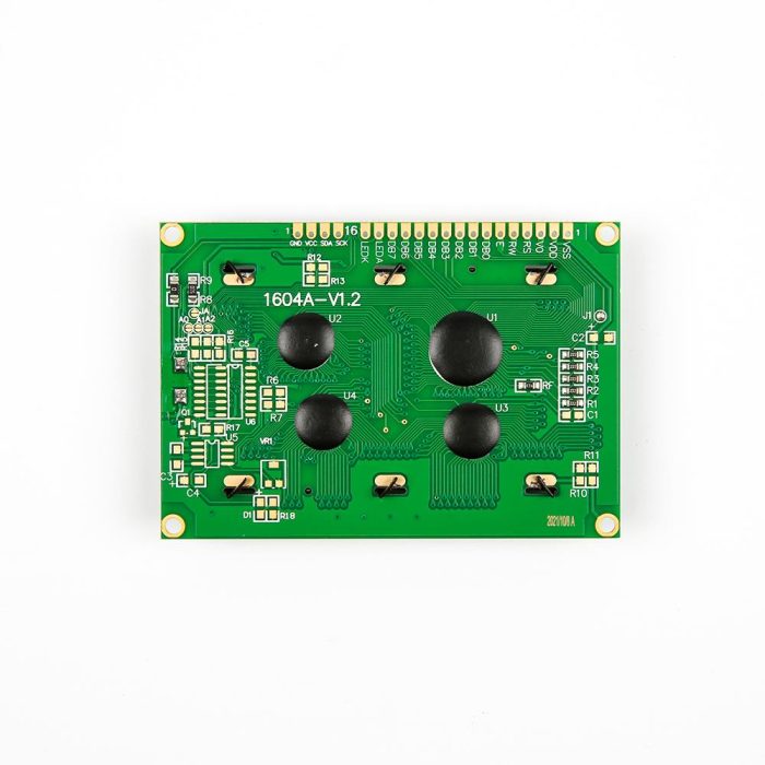 16x4 LCD Ekran Modülü Mavi Arka Işıklı (Arduino ile Uyumlu) - 1604A-V1.2 - Görsel 7