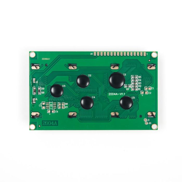 LCD2004 20x4 LCD Yeşil Arka Işıklı Ekran - Görsel 4