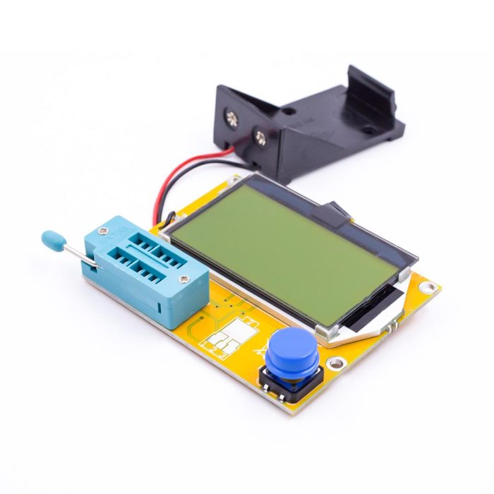 Dijital Transistör Kondansatör Batarya Grafiksel Komponent Test Cihazı LCR-T4 - Görsel 4