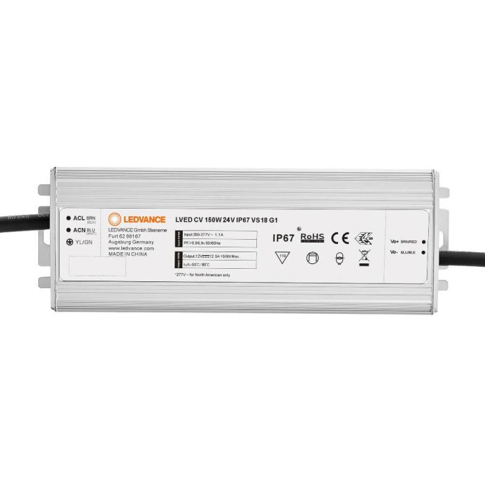 Ledvance Sabit Voltaj 150W 24V IP67 LED Driver - Sürücü - Görsel 1