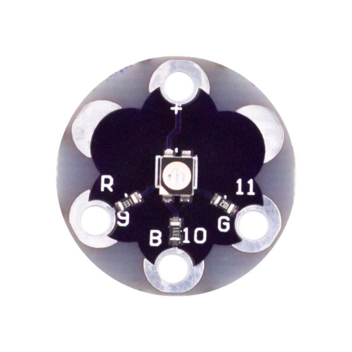 Lilypad Üç Renkli RGB LED Modülü - Görsel 3