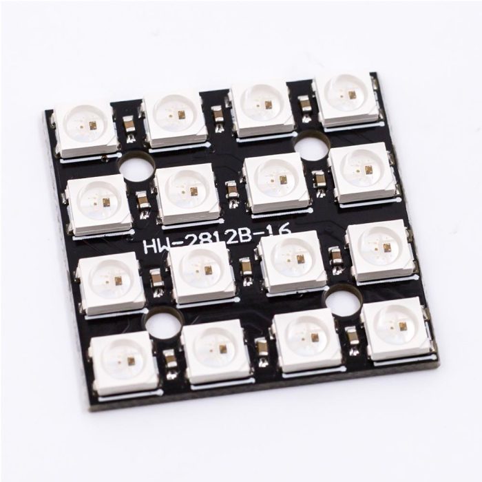 Lilypad WS2812B 4x4 RGB LED Modülü - Görsel 2