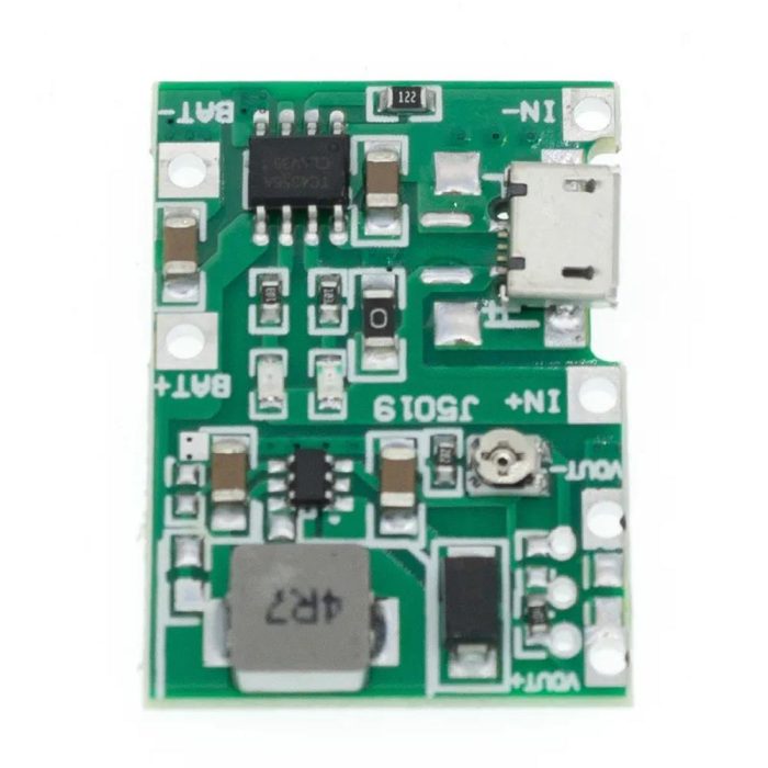 3.7V 4.2V Lityum Li-ion 18650 Pil Şarj Kartı - Görsel 3