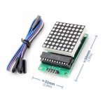 MAX7219 Nokta Matrix Modülü (Kablo Dahil) - Görsel 2