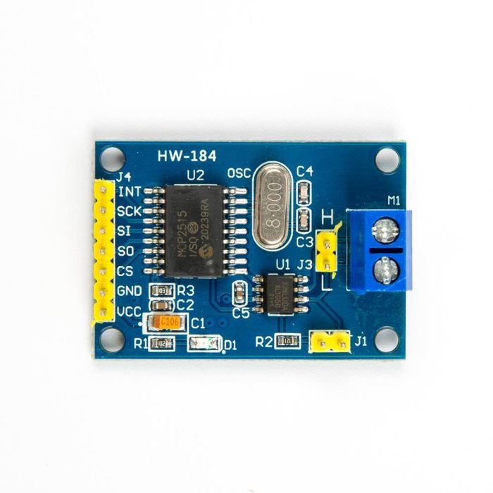 MCP2515 CANBUS-SPI Haberleşme Modülü TJA1050 Alıcı SPI Modülü, Arduino Raspberry Pi 51 ARM AVR DIY vb. ile uyumlu - Görsel 6