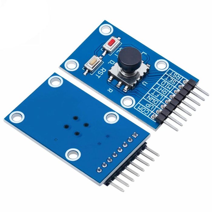 5 Yönlü Navigasyon Düğmesi Modülü 5D Rocker Joystick Bağımsız Klavye (Arduino için Uyumlu) - Görsel 2