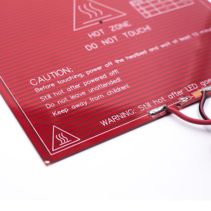 RepRap MK2B Çift Güç Destekli Isıtıcı Tabla (Heatbed) - Görsel 4