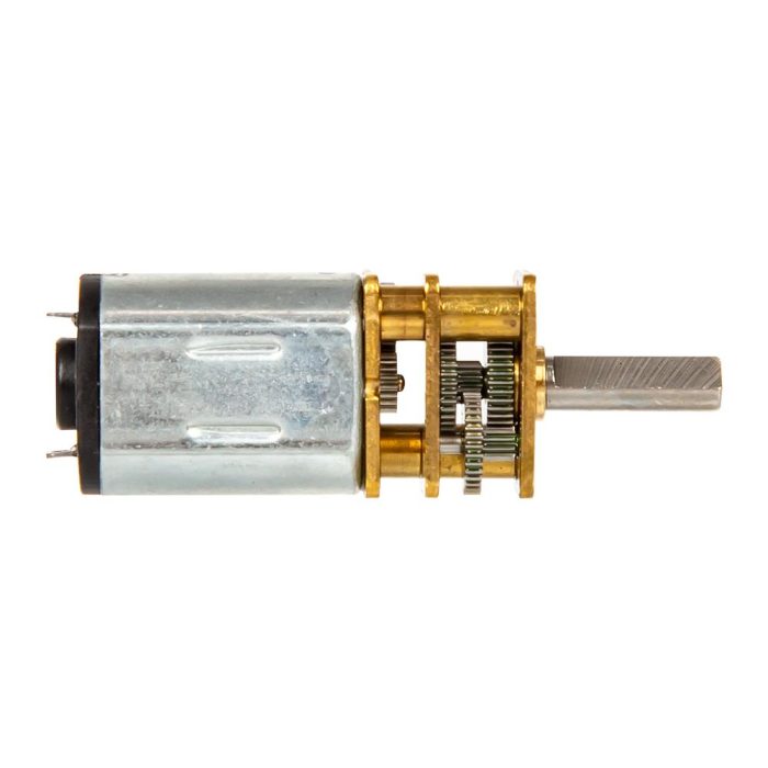 N20 12V DC 100 RPM Mikro Metal Redüktörlü Motor - Görsel 2