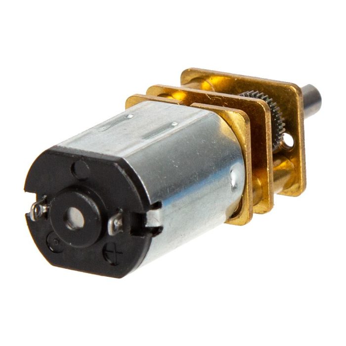 N20 12V DC 100 RPM Mikro Metal Redüktörlü Motor - Görsel 4