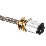 N20 6V DC 300 RPM M3x55 mm Mikro Metal Redüktörlü Uzun Şaftlı Motor - Görsel 4