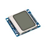 Nokia 5110 84x48 LCD Ekran (Mavi Arka Işıklı) - Görsel 2