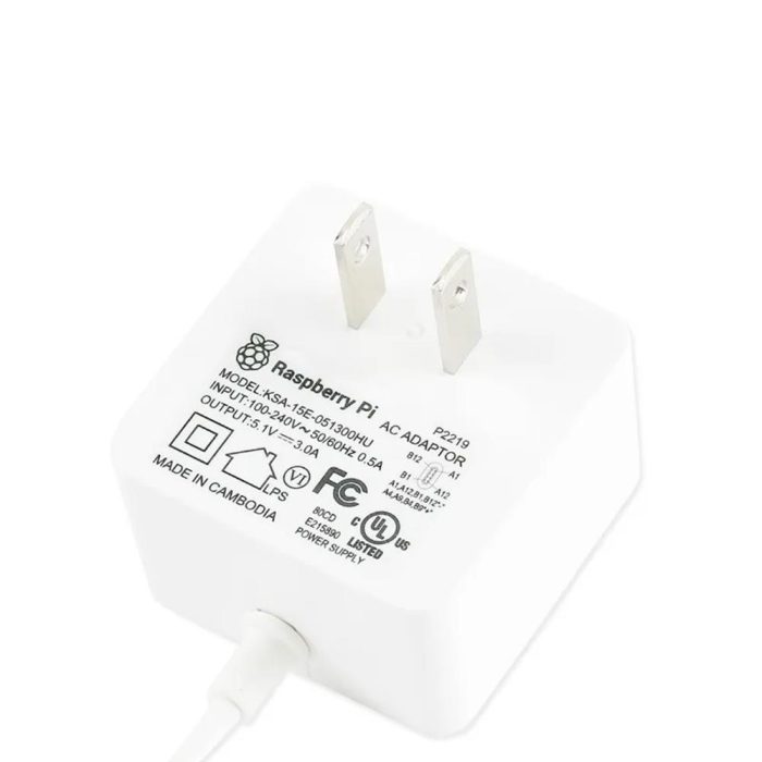 Raspberry Pi 4 Güç Adaptörü Orijinal USB-C Tipi 5V 3A - Görsel 2