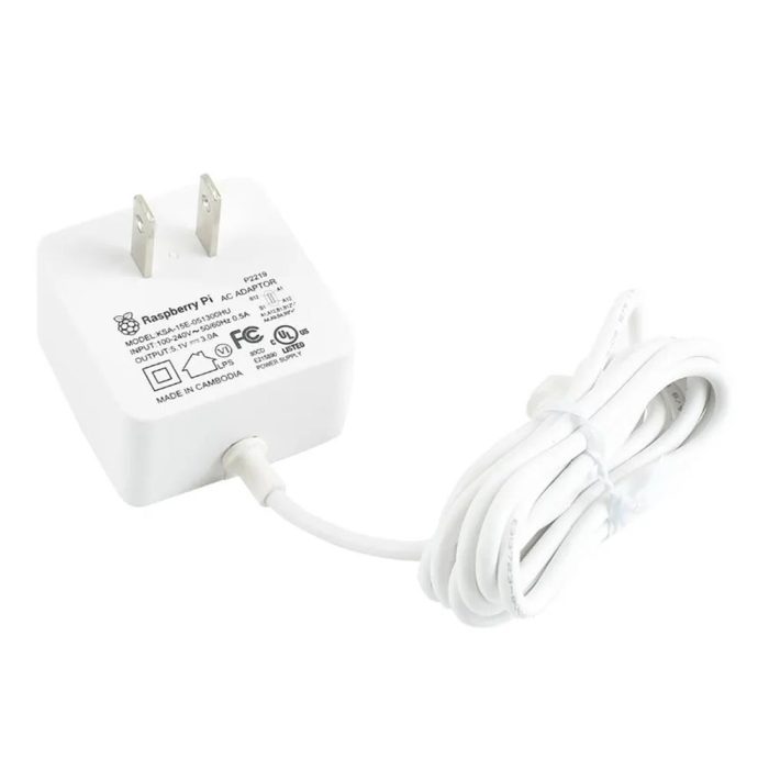 Raspberry Pi 4 Güç Adaptörü Orijinal USB-C Tipi 5V 3A - Görsel 3