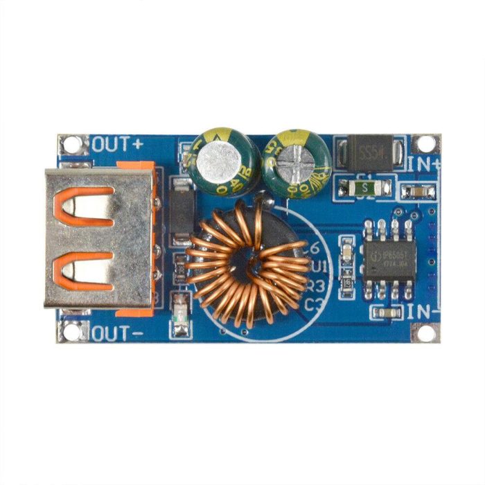 DC 6-32V USB Buck Dönüştürücü QC2.0 QC3.0 Hızlı Şarj Güç Modülü - Görsel 3