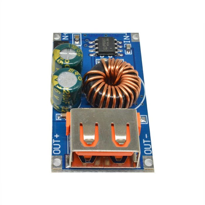 DC 6-32V USB Buck Dönüştürücü QC2.0 QC3.0 Hızlı Şarj Güç Modülü - Görsel 4