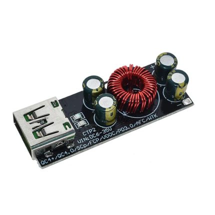 Type-C USB QC4.0 QC3.0 6V-35V Cep Telefonu Hızlı Hızlı Şarj Adaptörü Modülü