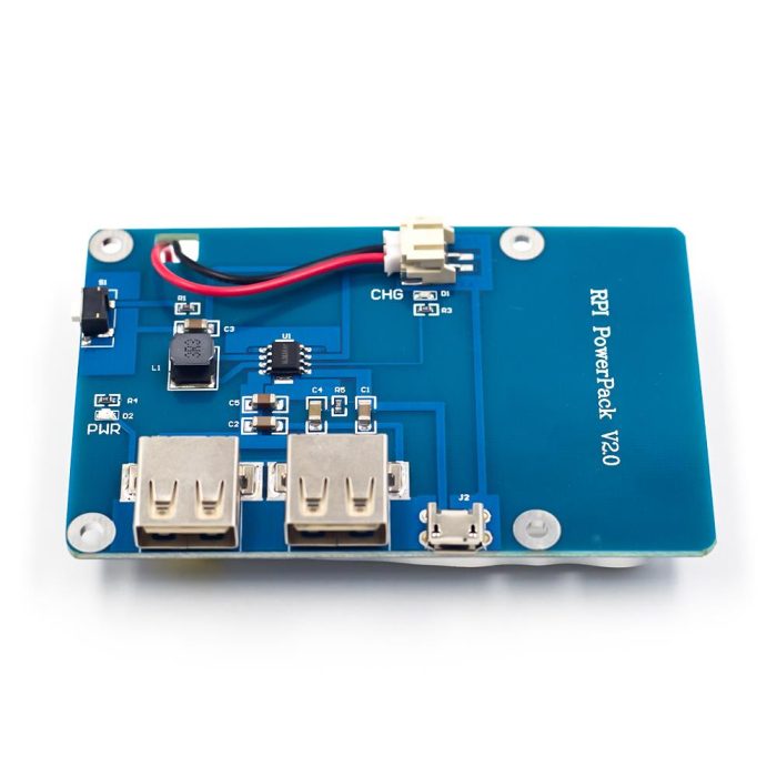 Raspberry Pi 3 Güç Kaynağı Modülü (LCD Ekran için Çift USB'li) - Görsel 3