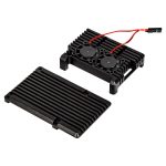 Raspberry Pi Çift Fanlı Metal Alüminyum Soğutucu