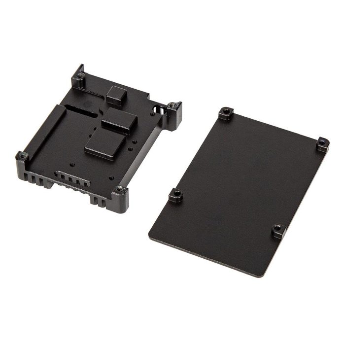 Raspberry Pi Çift Fanlı Metal Alüminyum Soğutucu - Görsel 2