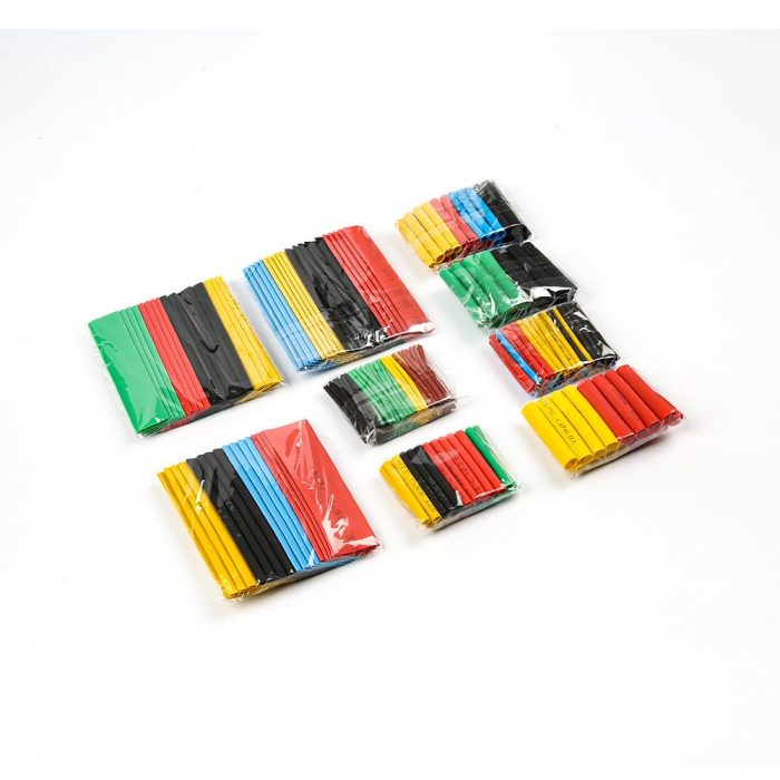 Isıyla Daralan Renkli Makaron Kablo Tamir ve Bakım Seti 328 Parça - Görsel 2