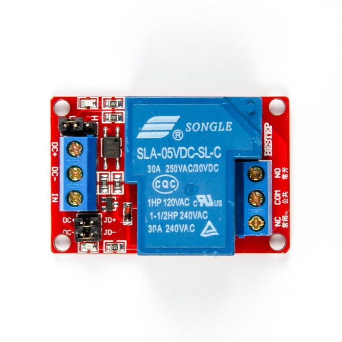 Songle 5V 30A Tek Kanallı Röle Modülü - Görsel 6