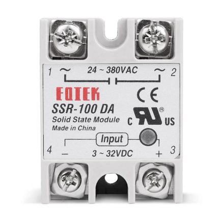 SSR-100DA SSR Solid State Röle 100A (Katı Hal Rölesi)