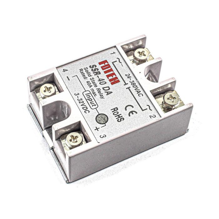 SSR-40DA SSR Solid State Röle 40A (Katı Hal Rölesi) - Görsel 2