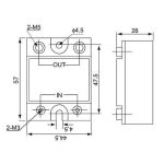 SSR-60DA SSR Solid State Röle 60A (Katı Hal Rölesi) - Görsel 4