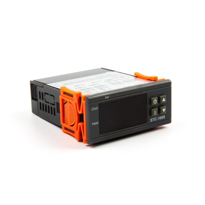STC-1000 LCD Ekranlı NTC Sensörlü Sıcaklık Kontrol Modülü AC 110-220V 10A - Görsel 4