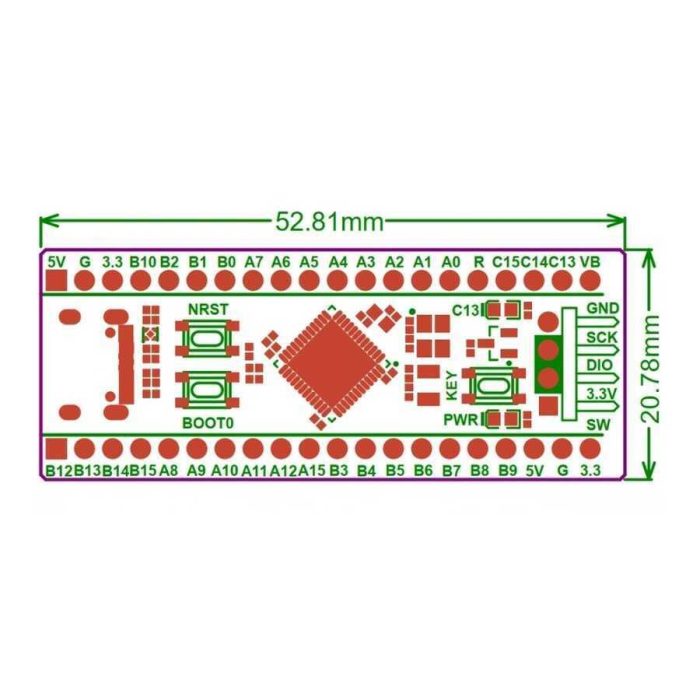 STM32F411CEU6 Geliştirme Kartı - Görsel 4