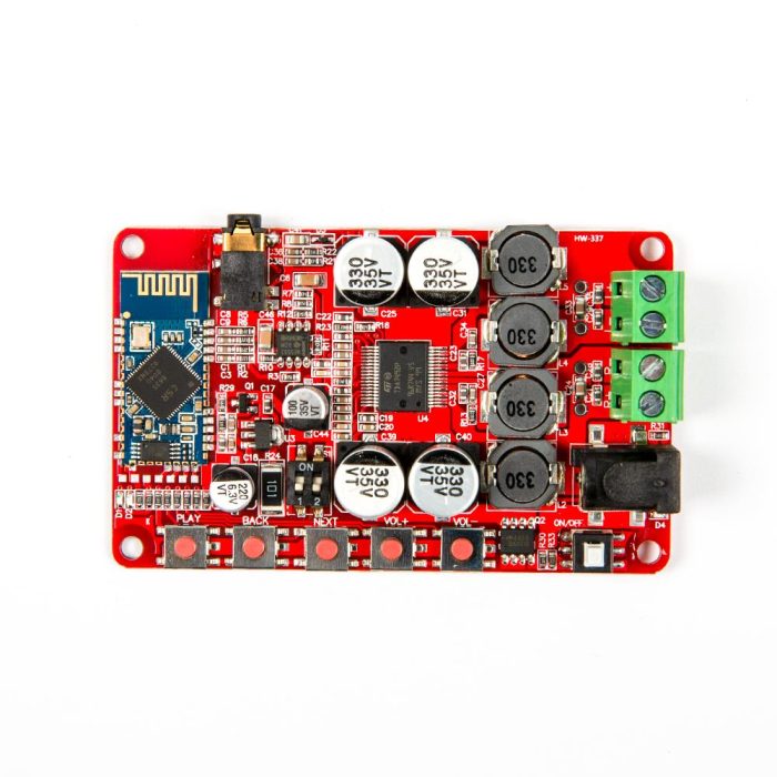 TDA7492P Kablosuz Bluetooth 4.0 Ses Amfi Modülü 2x25W - Görsel 7