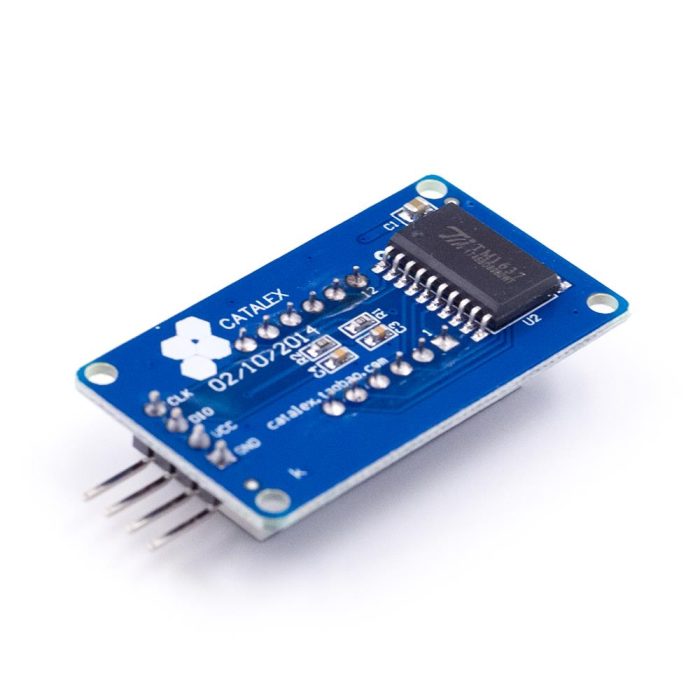 TM1637 4 Digit LED Saat Display Modülü - Görsel 2