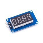 TM1637 4 Digit LED Saat Display Modülü