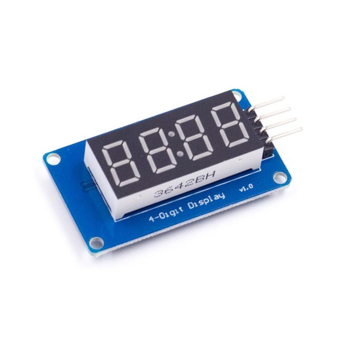 TM1637 4 Digit LED Saat Display Modülü - Görsel 5