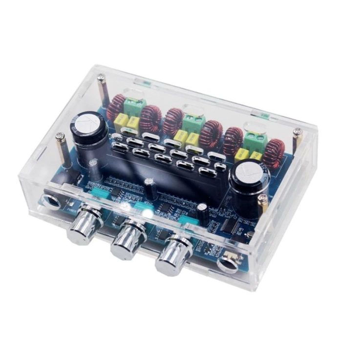 XH-A305 TPA3116D2 12V-24V Bluetooth 5.0 2x50W + 100W Amplifikatör Modülü - Görsel 5