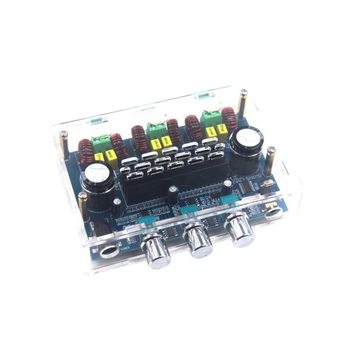 XH-A305 TPA3116D2 12V-24V Bluetooth 5.0 2x50W + 100W Amplifikatör Modülü - Görsel 2