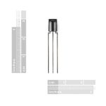 TSOP38238 Kızılötesi IR Sensörü - Görsel 2