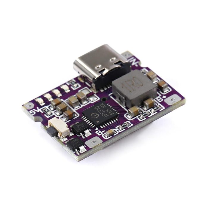 Type-C Li-ion 18650 Pil Şarj Devresi - USB Çıkışlı Powerbank Modülü - Görsel 4