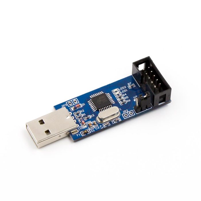 USBASP USBISP AVR Atmel MCU Programlayıcı (Kablo Dahil) - Görsel 2
