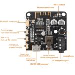 BT5.0 PRO Bluetooth Ses Alıcı Kartı Bluetooth 5.0 MP3 Modülü PRO (Mikrofonlu) - Görsel 4