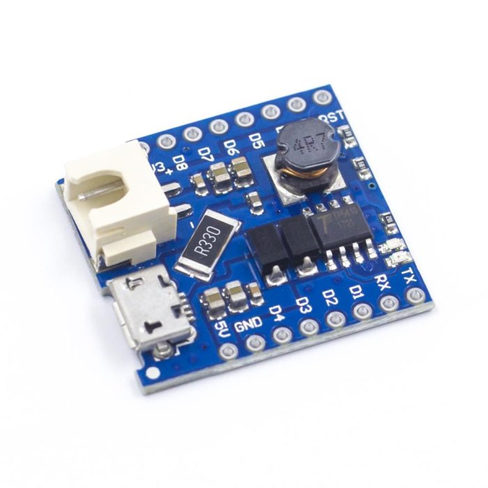 wemos-d1-lithium-batarya-sarj-karti-6678.jpg WeMos D1 Mini Lityum Batarya Şarj Kartı v1.1 (Tek Lityum Pil Şarj) - Görsel 2