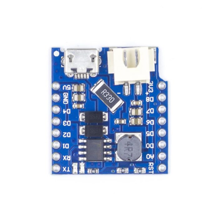 wemos-d1-lithium-batarya-sarj-karti-6682.jpg WeMos D1 Mini Lityum Batarya Şarj Kartı v1.1 (Tek Lityum Pil Şarj) - Görsel 6