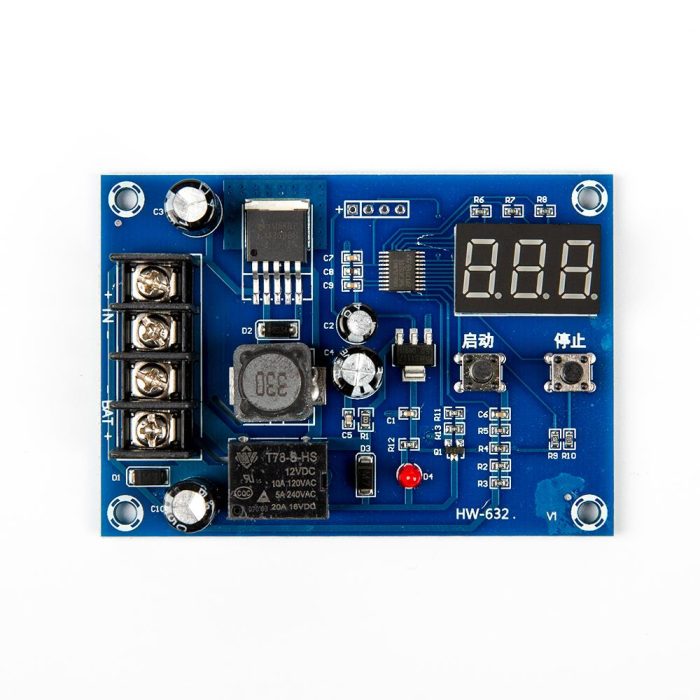 HW-632 / XH-M603 Akü ve Lityum Pil Uyumlu Şarj Kontrol Devresi 12-24V - Görsel 6